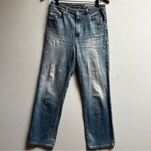 Adriano Goldschmied AG Aged Denim straight leg high waisted jeans Sz 28